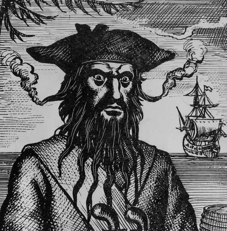Blackbeard Notorious Pirate