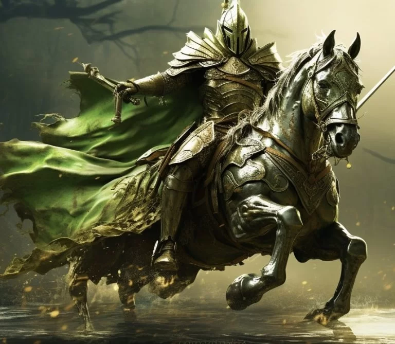 the green Knight- A mystical tale