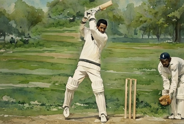 sir Garry scores on the fiel and off